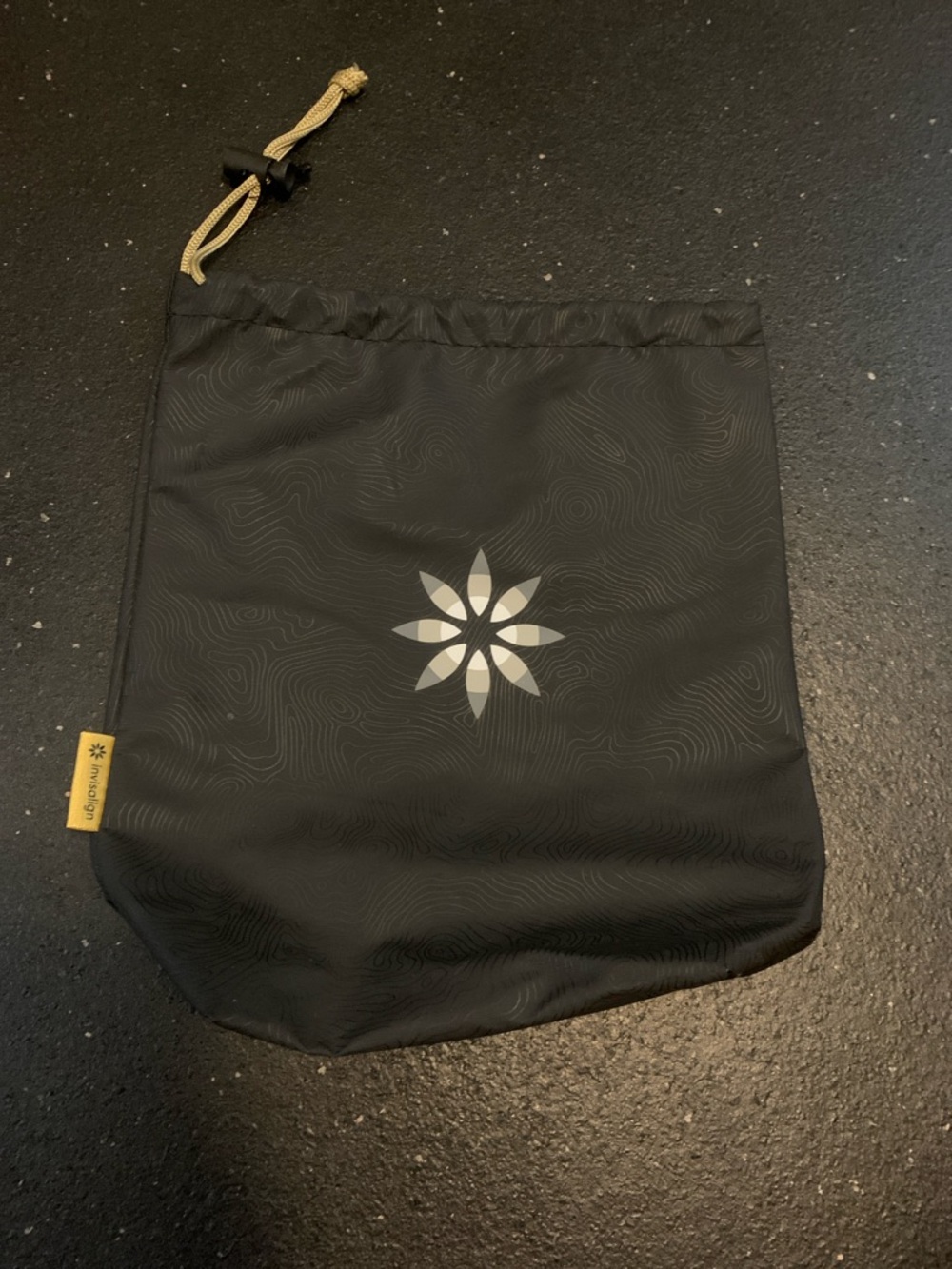 Invisalign Black Drawstring Gear Bag